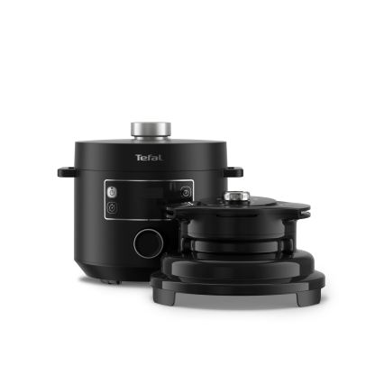Tefal - Multifunctionele elektrische snelkookpan 7,6 l 1200 W/230 V zwart