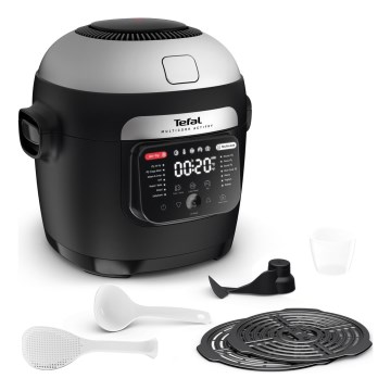 Tefal - Multifunctionele kookpan en heteluchtfriteuse 2-in-1 MULTICOOK ACTIFRY 1334W/230V 6 l