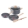 Tefal - NATURAL FORCE 5-delige pannenset