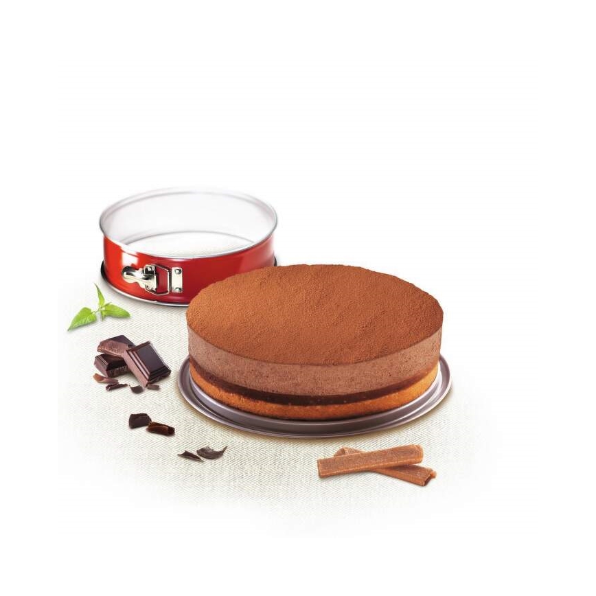 Tefal - Opvouwbare cakevorm DELIBAKE 27 cm rood