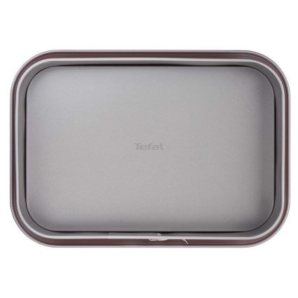 Tefal - Opvouwbare cakevorm DELIBAKE 36x24 cm rood