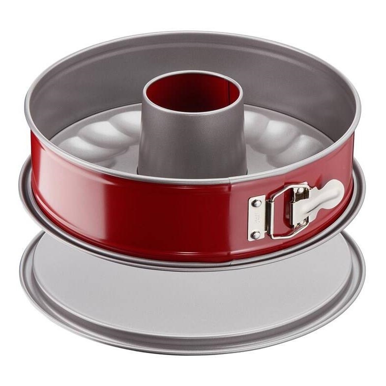 Tefal - Opvouwbare vorm Savarin DELIBAKE 27 cm rood