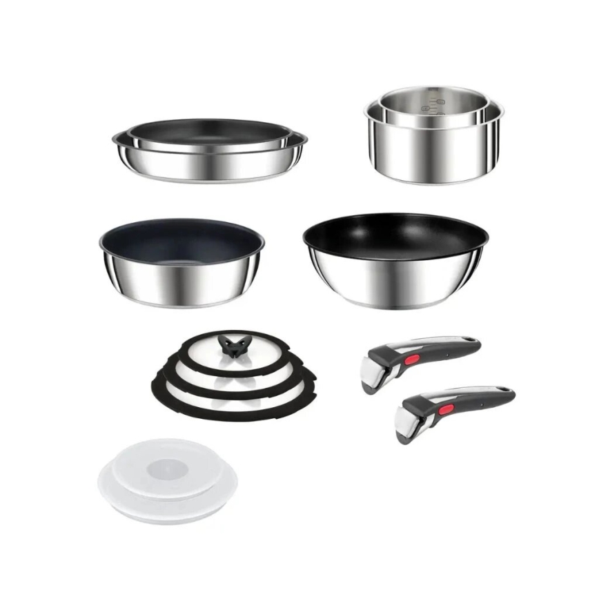 Tefal - Pannenset 13-delig INGENIO PREFERENCE ON roestvrij staal