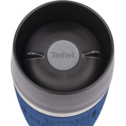 Tefal - Reismok 360 ml TRAVEL MUG roestvrij/donkerblauw