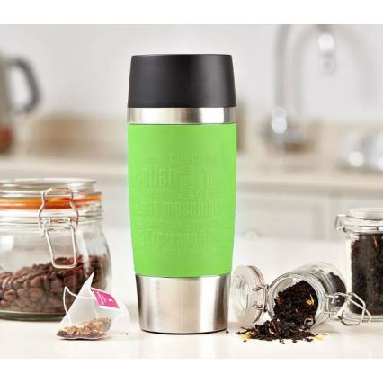 Tefal - Reismok 360 ml TRAVEL MUG roestvrij/groen