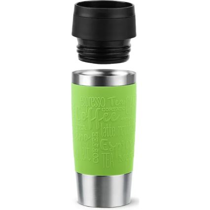 Tefal - Reismok 360 ml TRAVEL MUG roestvrij/groen