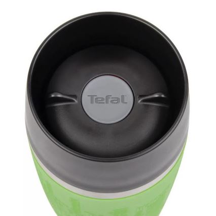 Tefal - Reismok 360 ml TRAVEL MUG roestvrij/groen