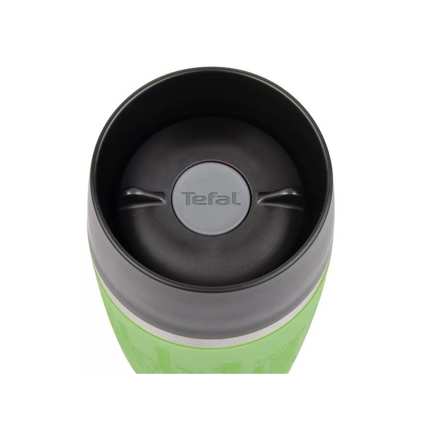 Tefal - Reismok 360 ml TRAVEL MUG roestvrij/groen