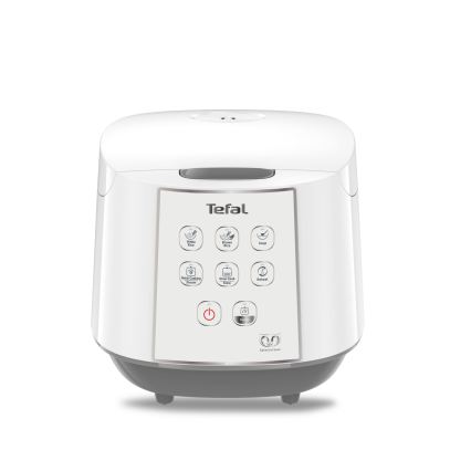 Tefal - Rijstkoker 8-in-1 EASY COOK 750 W/230 V 5 l wit