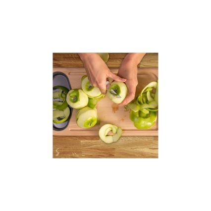 Tefal - Roestvrijstalen vleesmes ICE FORCE 7 cm glanzend chroom/zwart