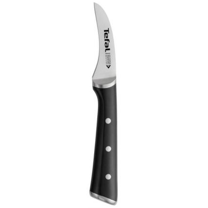 Tefal - Roestvrijstalen vleesmes ICE FORCE 7 cm glanzend chroom/zwart