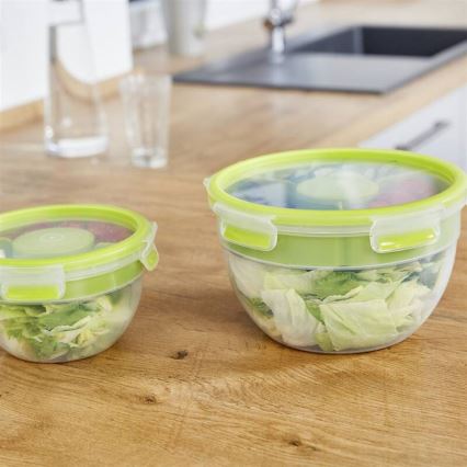 Tefal - Salade container 2,6 l MASTER SEAL TO GO groen