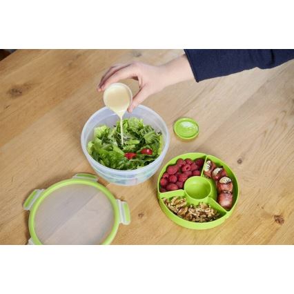 Tefal - Salade container 2,6 l MASTER SEAL TO GO groen