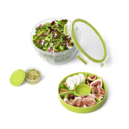 Tefal - Salade container 2,6 l MASTER SEAL TO GO groen