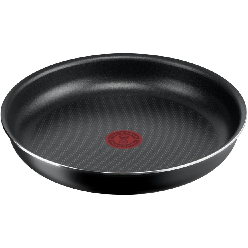 Tefal - Set kookgerei 10 st. INGENIO EASY COOK & CLEAN BLACK