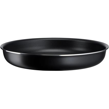 Tefal - Set kookgerei 10 st. INGENIO EASY COOK & CLEAN BLACK