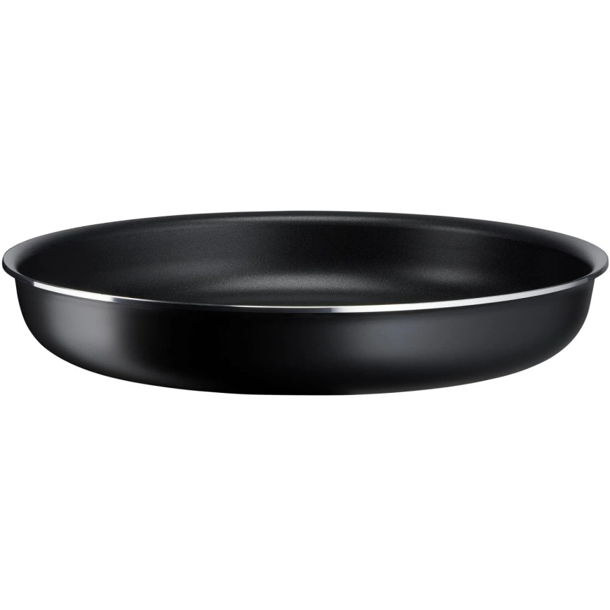 Tefal - Set kookgerei 10 st. INGENIO EASY COOK & CLEAN BLACK