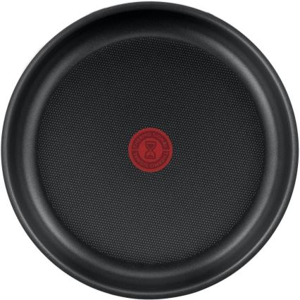 Tefal - Set kookgerei 10 st. INGENIO EASY COOK & CLEAN BLACK