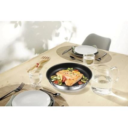 Tefal - Set kookgerei 10 st. INGENIO EMOTION roestvrijstaal