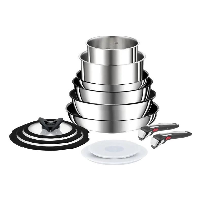 Tefal - Set kookgerei 13 st. INGENIO PREFERENCE ON roestvrij