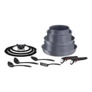 Tefal - Set kookgerei 14 st. INGENIO NATURAL FORCE