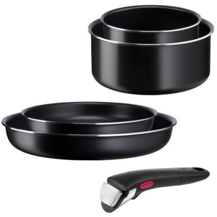 Tefal - Set kookgerei INGENIO XL FORCE met een titaniumoppervlak 5 st.