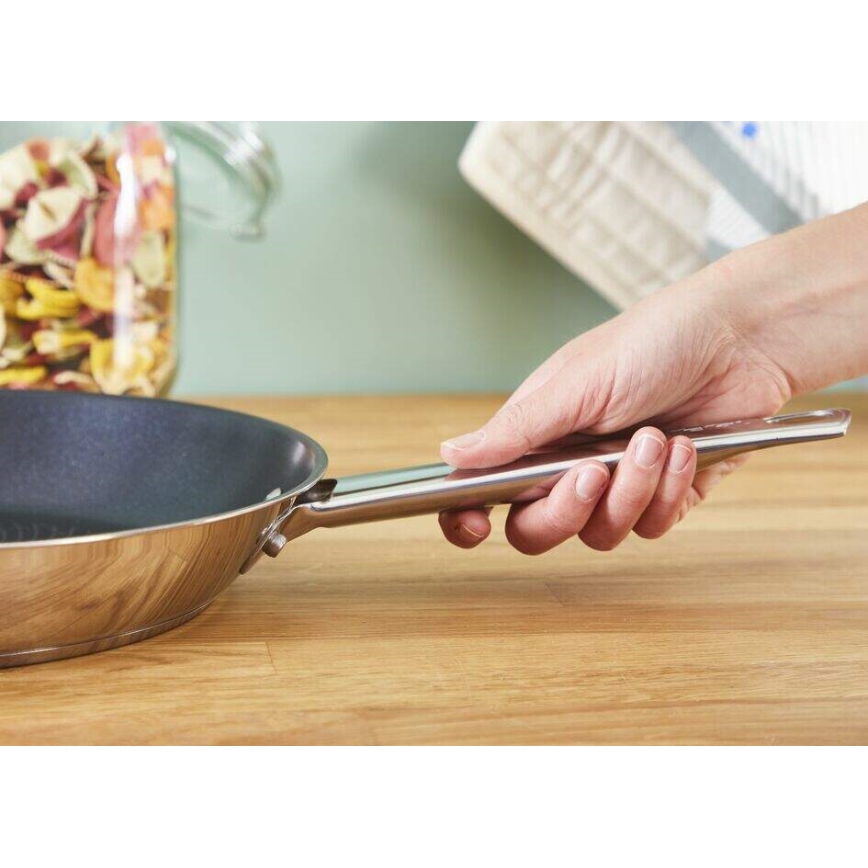 Tefal - Set van 2 COOK EAT koekenpannen 24/28 cm