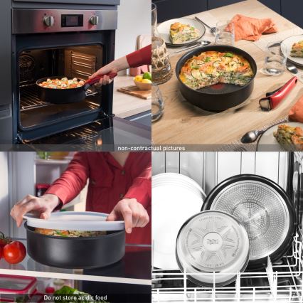 Tefal - Set van 3 pannen INGENIO INTENS' CERAM