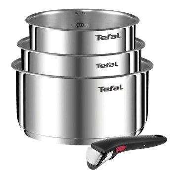 Tefal - Set van 4 pannen INGENIO EMOTION roestvrij staal