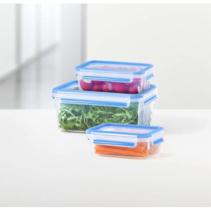 Tefal - Set van 5 bewaardozen MASTER SEAL FRESH, blauw