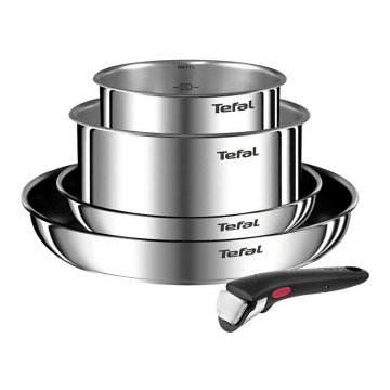 Tefal - Set van 5 pannen INGENIO EMOTION roestvrij staal