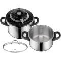 Tefal - Set van snelkookpannen 4,5/6 l CLIPSO+ CHEF