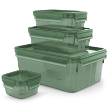 Tefal - Set voedselcontainers 4 st. MASTER SEAL ECO groen