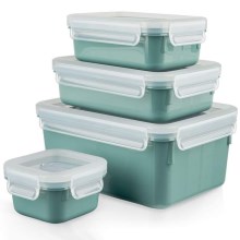 Tefal - Set voedselcontainers 4 st. MSEAL COLOR groen