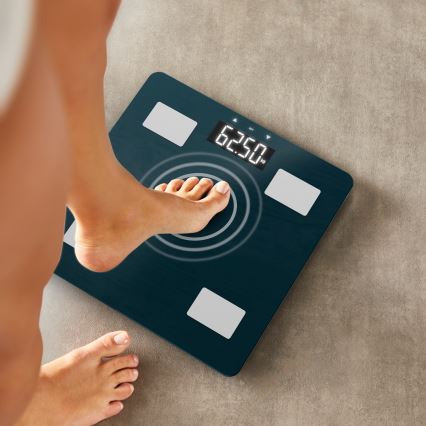 Tefal - Slimme personenweegschaal 1xCR2032