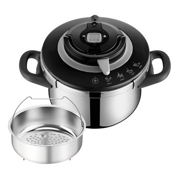 Tefal - Snelkookpan 4,5 l CLIPSO+ CHEF roestvrij staal