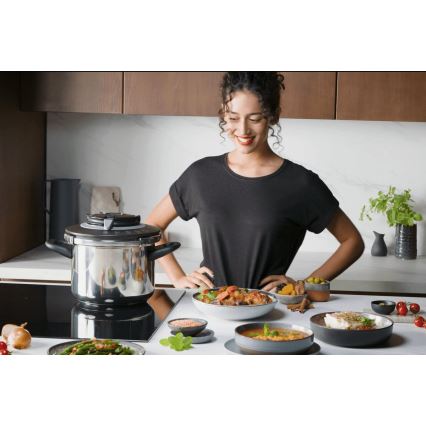 Tefal - Snelkookpan 6 l CLIPSO+ CHEF roestvrij