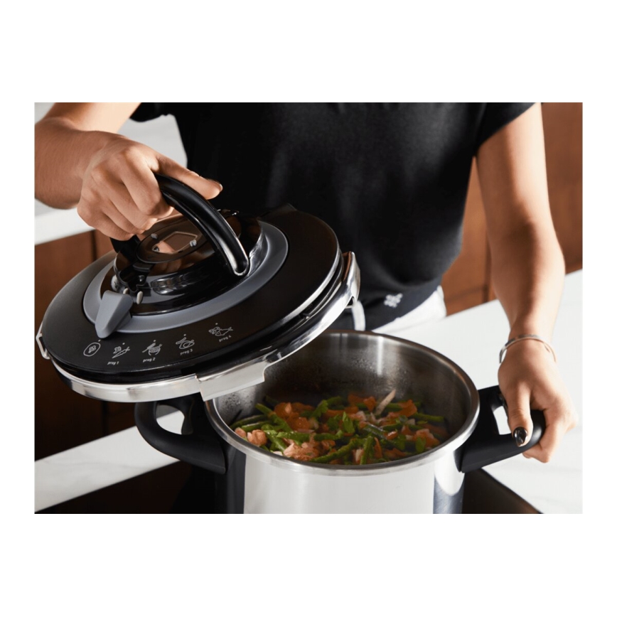 Tefal - Snelkookpan 6 l CLIPSO+ CHEF roestvrij