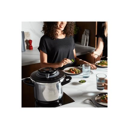 Tefal - Snelkookpan 6 l CLIPSO+ CHEF roestvrij