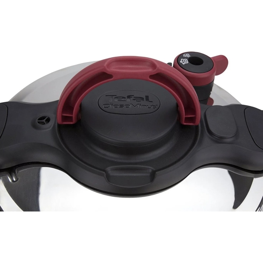 Tefal - Snelkookpan 6 l CLIPSO MINUT EASY roestvrij