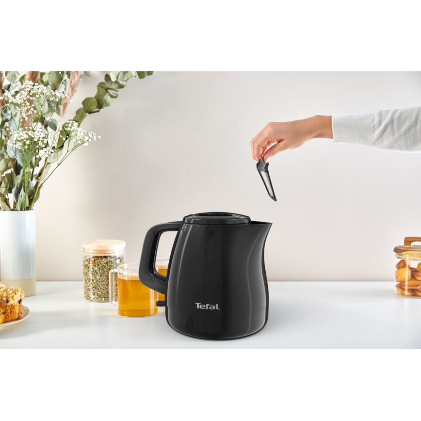 Tefal - Snelle waterkoker VITA 0,8 l, 2400 W/230 V, zwart