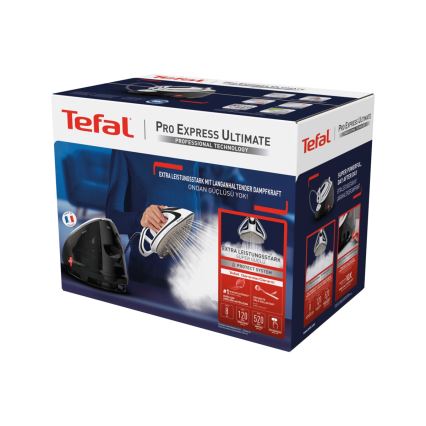 Tefal - Stoomgenerator EXPREEE ULTIMATE 2600W/230V zwart/wit