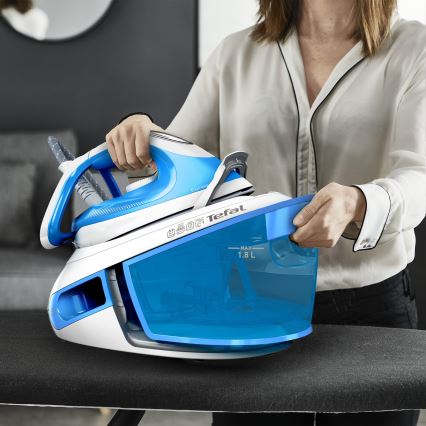 Tefal - Stoomgenerator EXPRESS AIRGLIDE 2800W/230V blauw