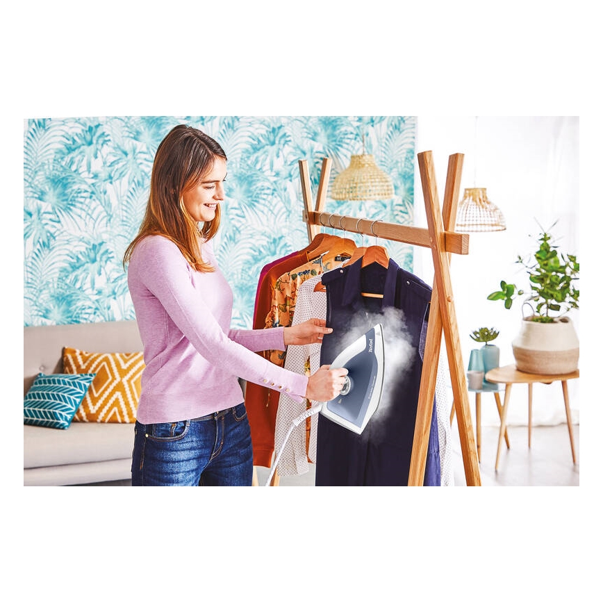 Tefal - Stoomgenerator EXPRESS OPTIMAL 2200W/230V blauw