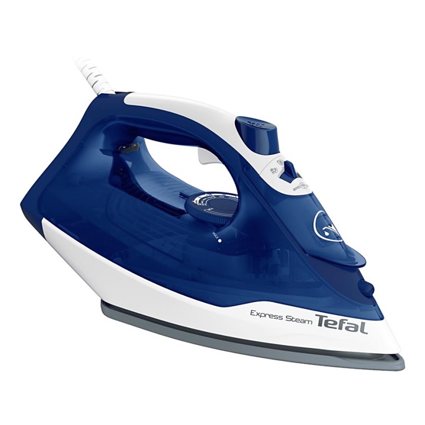 Tefal - Stoomstrijkijzer EXPRESS STEAM 2400W/230V blauw