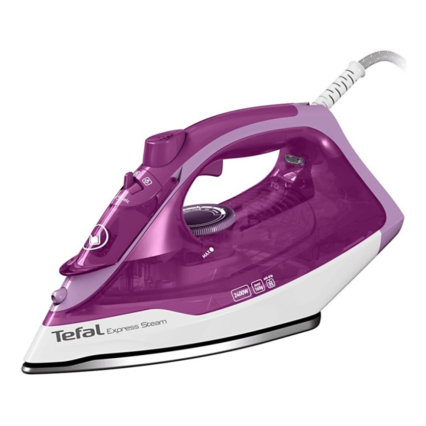 Tefal - Stoomstrijkijzer EXPRESS STEAM 2400W/230V paars