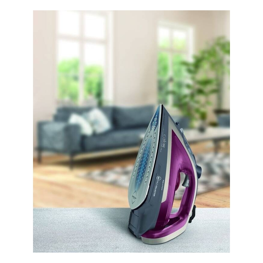 Tefal - Stoomstrijkijzer ULTRAGLISS PLUS 2800W/230V bordeaux/grijs
