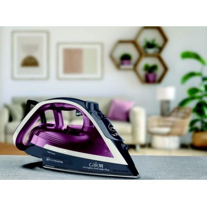 Tefal - Stoomstrijkijzer ULTRAGLISS PLUS 2800W/230V bordeaux/grijs