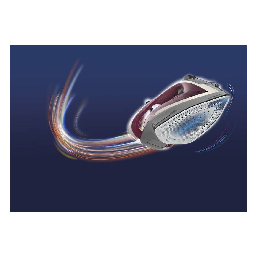 Tefal - Stoomstrijkijzer ULTRAGLISS PLUS 2800W/230V bordeaux/grijs