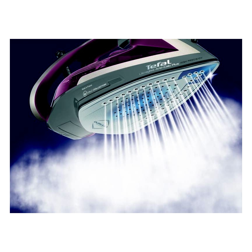 Tefal - Stoomstrijkijzer ULTRAGLISS PLUS 2800W/230V bordeaux/grijs